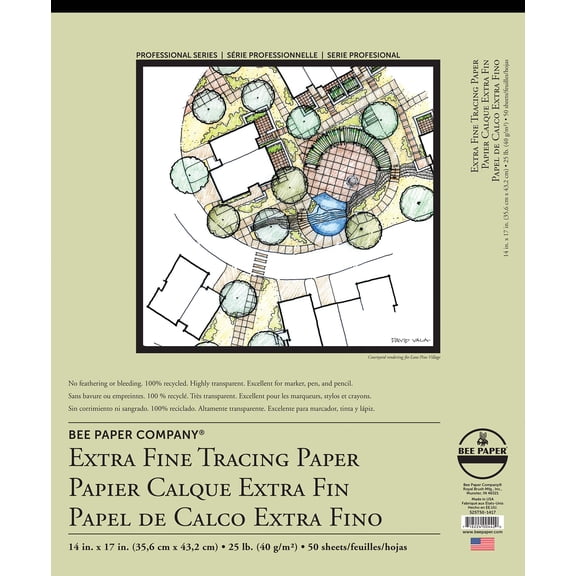 Royal & Langnickel - Bee Paper Company  Bleed Proof Extra Fine Trace Paper
