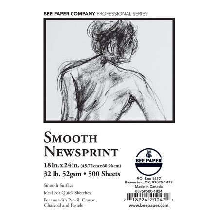 Royal & Langnickel - Bee Paper Company Smooth Newsprint Paper