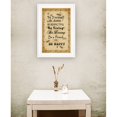 thumbnail image 1 of BEE HAPPY By Trendy Decor4U Printed Framed Wall Art Wood Multi-Color, 1 of 3