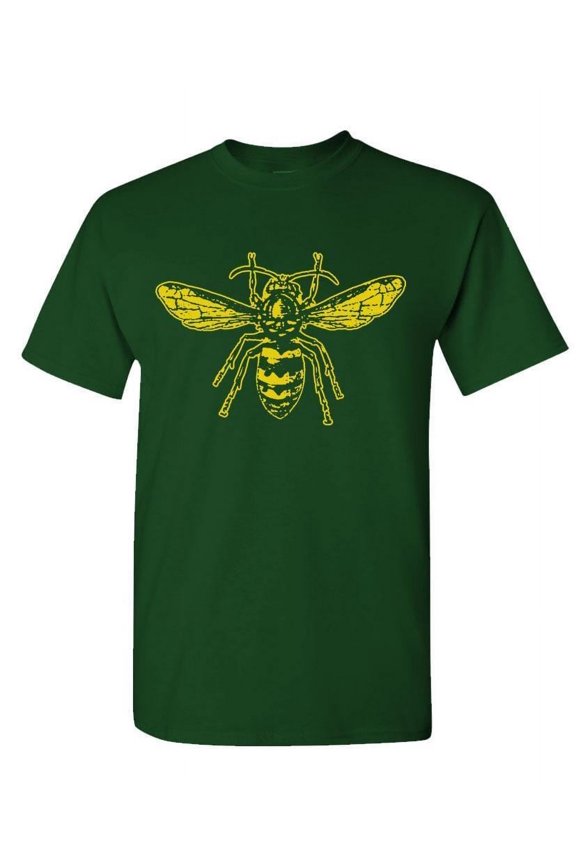BEE - hipster retro vintage style - Cotton Unisex T-Shirt