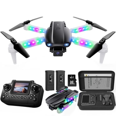 HNZENBW Drone with 4K HD Dual Camera for Kids Adults,RC Foldable FPV ...