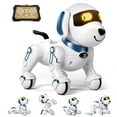 thumbnail image 1 of BEEPRINCESS Robot Dog, Smart Programmable RC Electronic Pet Puppy with Early Education Function, White/Blue, 1 of 6