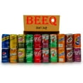 BEEQ Pack of (20) Mini Soda Variety Pack Multi Flavor Soft Drink