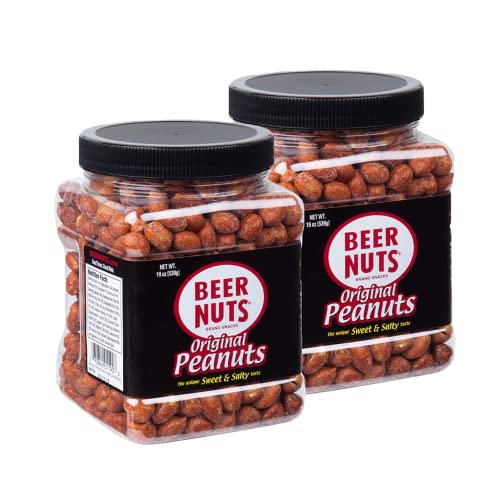 BEER NUTS Original Peanuts Sweet & Salty Bar Nuts Gluten Free