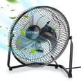 thumbnail image 1 of BEESTAR Floor Fan,3-Speed Portable Metal Fan, Fan Quiet for Home,Floor Fan with Adjustable Tilt for Home Office Bedroom,Black (9 INCH), 1 of 4