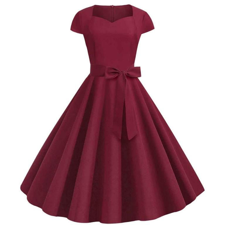 https://i5.walmartimages.com/seo/BEEYASO-Clearance-Summer-Dresses-for-Women-Short-Short-Sleeve-Fashion-A-Line-Solid-Scoop-Neck-Dress-Red-2XL_8617dffd-8304-4012-a556-5a5dd43745cb.acaa28b14ae98112bc61d05f638a8eee.jpeg?odnHeight=768&odnWidth=768&odnBg=FFFFFF