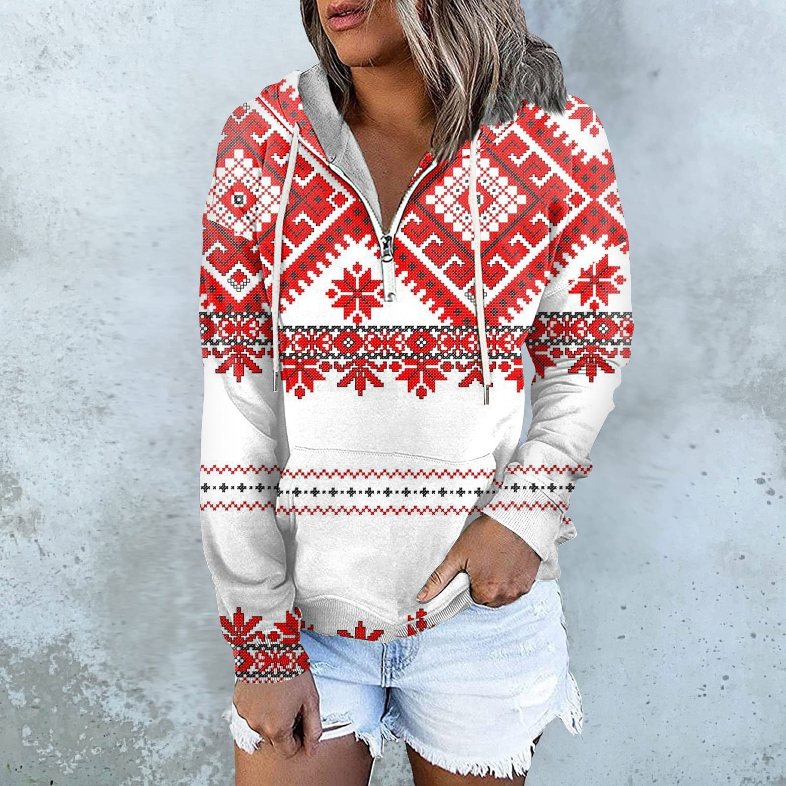 BEEYASO Clearance Womens Christmas Hoodie Hoodies for Women, Women's