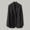 thumbnail image 1 of BEFOKA Blazers for Women Solid Color Spring Jackets 2025 Cardigan Slim Fits Open Front Long Sleeve Lapel Dressy Tops for Women Office Work Suit Business Blouses Outfits Casual Blazer S-3X, 1 of 6