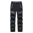 thumbnail image 1 of BEFOKA Casual Mens Pants Fleece Lined Ski Snow Pants Quickly Dry Winter Pants Outdoor Soft Shells Pants Thermal Underwear Bottom for Home Pants Warm Trousers, 1 of 8