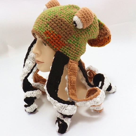 BEFOKA Cute Knit Skull Caps Beanie for Men Women Streetwear Short Beanie Hats Helmet Liner Sleep Hat Soft Ski Hat Unisex Daily Hat