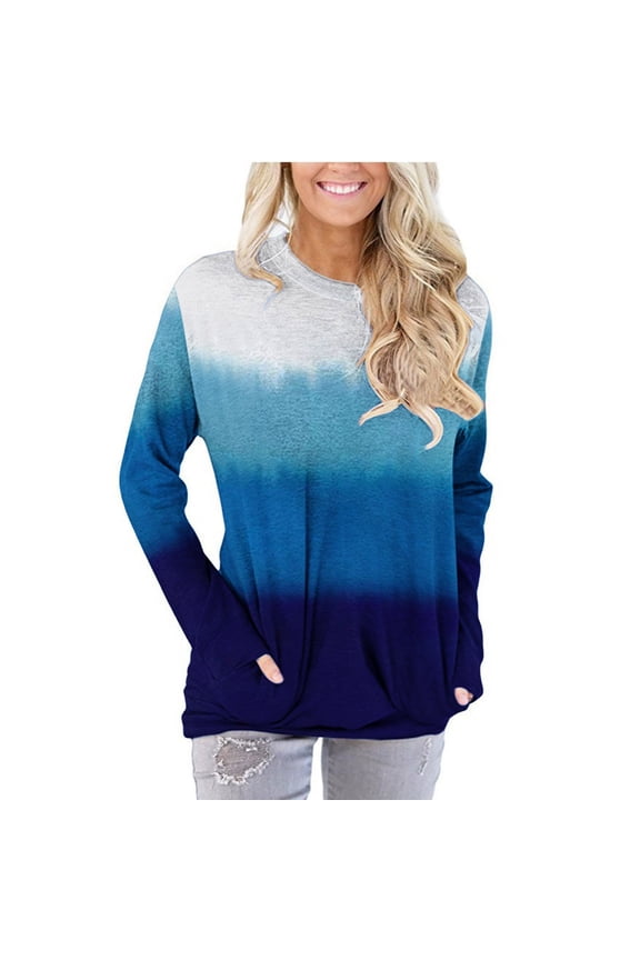 Floral tShirts for Women Casual Tee Shirts 2025 Long Sleeve Crew Neck Basic Tees Shirts Graphic Tunic Pullover Tops for Women Trendy Sweatshirts Thanksgiving Gift Tops Blouse Outfits S_XXL