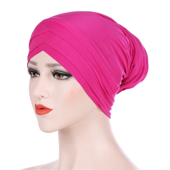 BEFOKA Hijab Undercap for Women, Islamic Muslim Under Hijab Cap Pre Tied Turban Underscarf Solid Undercap Bonnet Inner Head Scarf Head Wraps Hair Turbans for Women