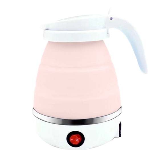 BEFOKA Kitchen Supplies Mini Folding Kettle Silicone Electric Kettle Portable Small Outdoor Travel Kettle Retractable Electric Kettle