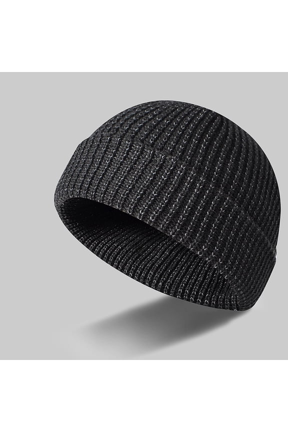 Knit Skull Caps Beanie for Men Women Streetwear Fisherman Short Beanie Hats Helmet Liner Sleep Hat Soft Ski Hat Unisex Daily Hat