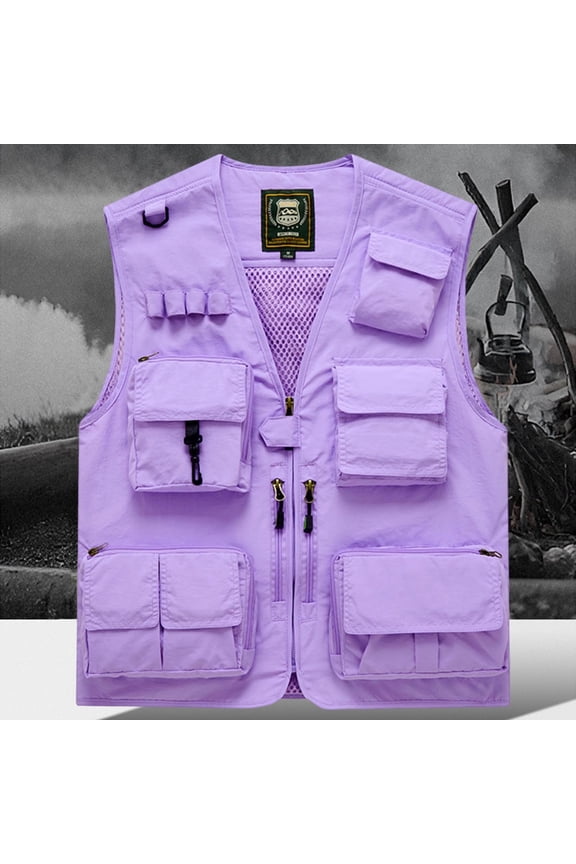 Lightweight Work Vest Tool Vest For Carpenters Large Capacity Tool Vest Sturdy And Practical Customizable Pouches Work Vest S