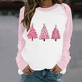thumbnail image 1 of BEFOKA Long SleeveChristmas T-Shirts,Women Funny Xmas Holiday Printed Tops,Vacation Christmas Shirt Funny Xmas Gift Top Crewneck Tees-Pink Going Out Top 2025 Tee Shirts Oversized S_5X, 1 of 3