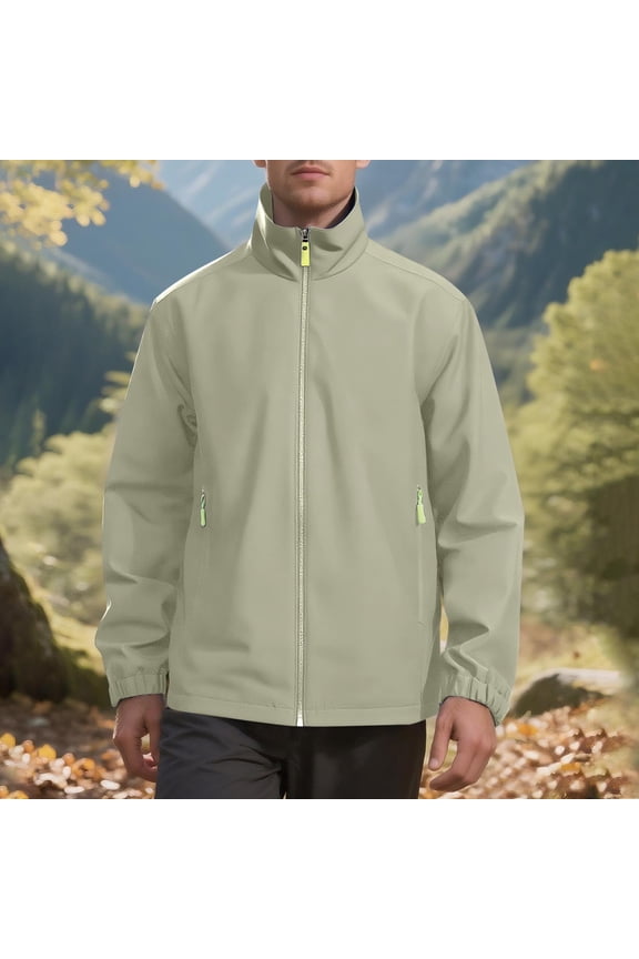 Men's Fall Jackets Waterproof Jacket Rain Coat with Hood 2025 Cold Weather Coats Lightweight Hiking Rocks Climbing Jacket Workout Jackets for Man Outerwear Oversized M_5X