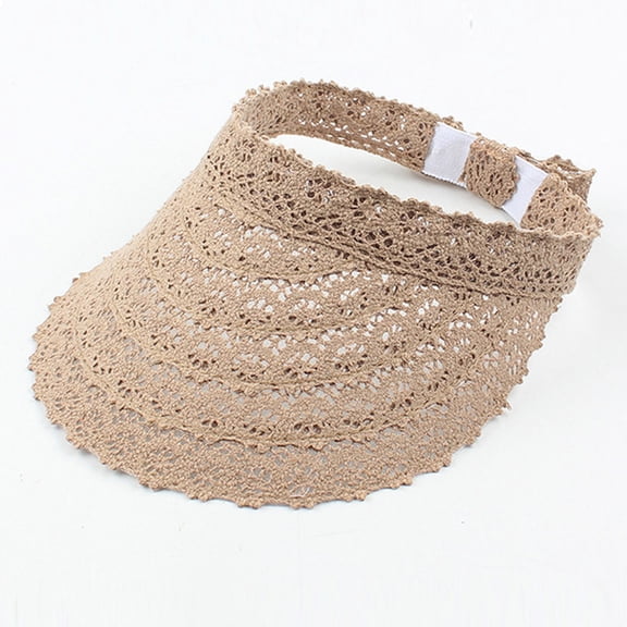 BEFOKA Summer Sports Sun Visor Hat for Women Bucket Cap Sun Protection Empty Top Baseball Cap for Adults Outdoor Activities Vacation Lightweight Hiking Hat Golf Tennis