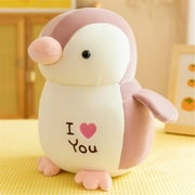 BEFOKA Valentine's Day Penguin Stuffed Animals Cute Penguin Plush Doll Toys for Girl Hugging