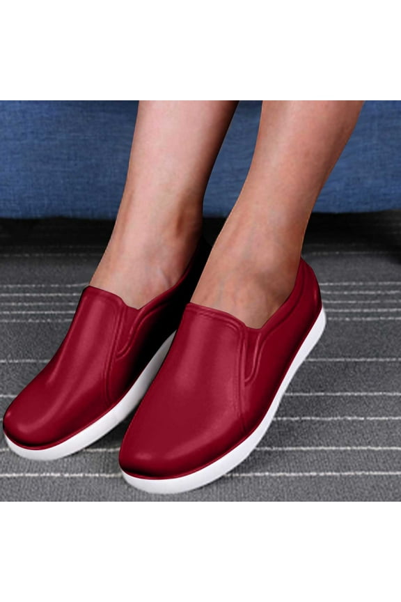 Water Shoes Womens Flat Rain Boots Waterproof Outdoor Ladies Rain Boots Garden Boots Rain Wellies Womens Rain Boots Beach Outdoor Shoes Fishing Boot Outdoor Work Shoes for Boating