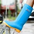 thumbnail image 1 of BEFOKA Water Shoes Womens Hight Calf Rain Boots Waterproof Outdoor Ladies Rain Boots Garden Boots Rain Wellies Womens Rain Boots Beach Outdoor Shoes Fishing Boot Outdoor Work Shoes for Boating, 1 of 4