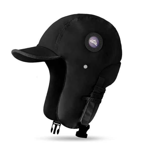 BEFOKA Women Hats Slouchy Fleece Beanie Hats Scarf Ear Flap Warm Winter Knitted Hat Thick Skull Ski Cap , Ear Cover Hat ,Waterproof Hooded Cold Weather Hat Neck Warmer