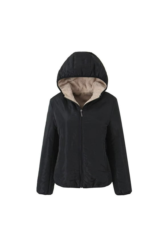 Women's Winter Puffer Coat Thicken Fleece Lined Down Jacket Waterproof Warm Long/Mid-Length Puffer Jacket Parka Lightweight Warm Puffy Quilted Winter Coat Soft Fleece Outwear Slim Fits M_XXXL