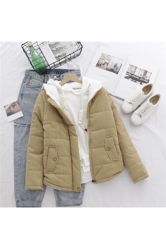 Women's Winter Puffer Jacket Cold Long Sleeve Trendy Jacket Thickened Casual Winter Coat Quilted Jackets for women Winter 2025 Outwear