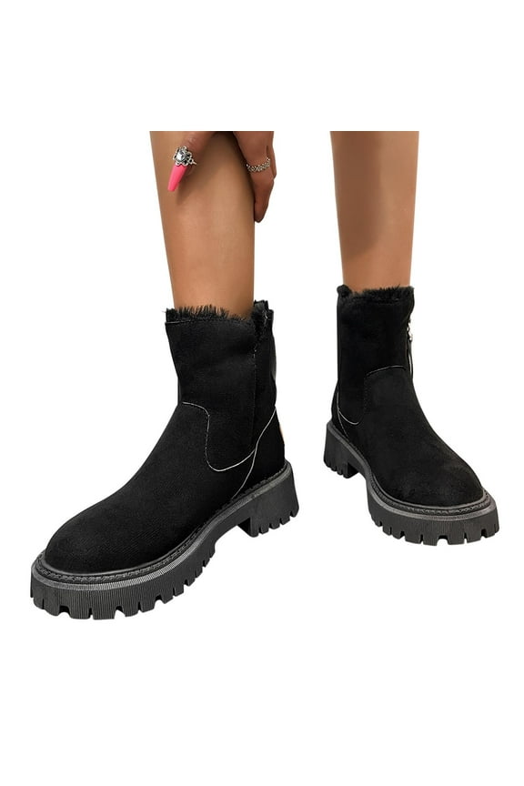 Womens Hike Boots Snow Boots ,Winter Warm Sliper On Barefoot Footwear Women Wide Waterproof Hike barefoot Shoes Women Hiking Walking Outdoor