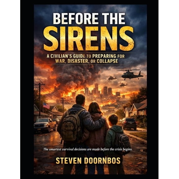 BEFORE THE SIRENS, A Civilian's Guide To Preparing For War, Disaster, or. Collapse: The smartest survival decisions are , (Paperback)