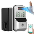 thumbnail image 1 of BEFUNZL palm recognition smart door lock, palm recognition password APP key unlock, automatic lock, easy to install, 1 of 9