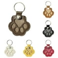 thumbnail image 1 of BEGHT 9PCS Dog FurHair Storage Keychain,Cute ArtificialLeather PawKeychain Pet Hair Keepsake Keyring,Handmade Key Holder for Collecting Cat and Dog Hair,Cat PawShaped Keychain, 1 of 8