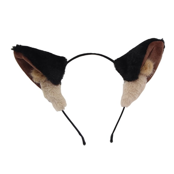 BEGHUAS Puppy Cosplay Makeup Headband Sweet Furry Headwear Hairbands Headwear Pompoms Hairbands Birthday Party