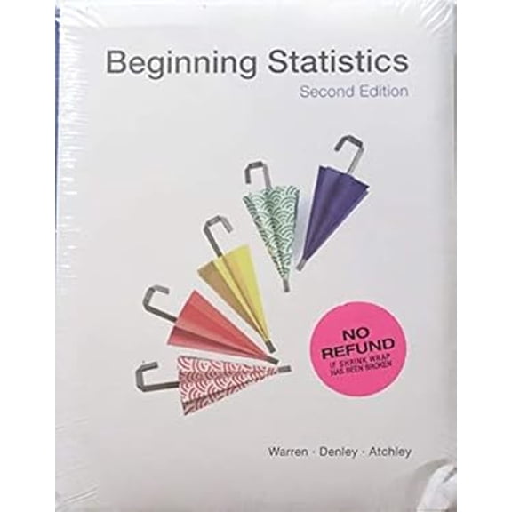Pre-Owned Beginning Statistics 2e Textbook and Software Bundle - No Installation Disc (Paperback) 9781941552513