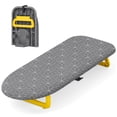 thumbnail image 1 of BEHERZT Ironing Board, Small Tabletop Ironing Board with Iron Holder, Foldable&Space-Saving, 1 of 6
