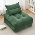 thumbnail image 1 of BEHOST 4 Pack 3-in-1 Convertible Folding Futon Sofa Bed for Adults, Green, 1 of 8