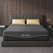 BEHOST Queen Mattress 14 inch, Breathable Cooling Memory Foam Mattress in a Box, Fiberglass-Free, Medium Support