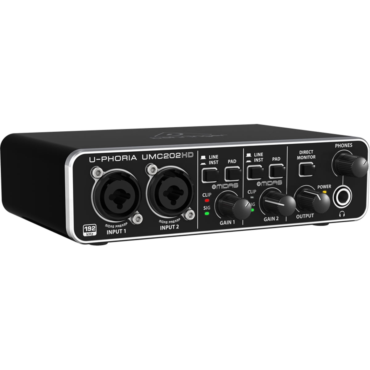 DTM・DAW Behringer U-PHORIA UMC202HD Behringer | Product | UMC202HD