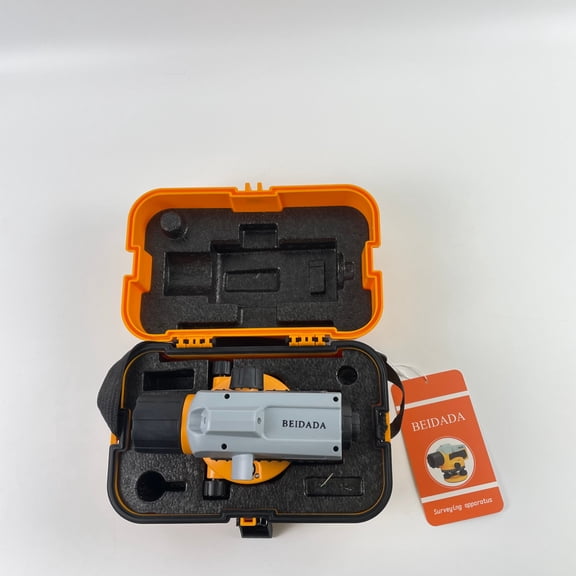 BEIDADA Surveying apparatus,32X Automatic Optical Level, Includes, Tool Kit, & Carrying Case