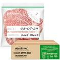thumbnail image 1 of BEIDOU-PAC Gallon Food Storage Freezer Bags, 250 Count | Double Zipper, Freshness Easy Open Reclosable Clear Plastic Bags, 1 of 7