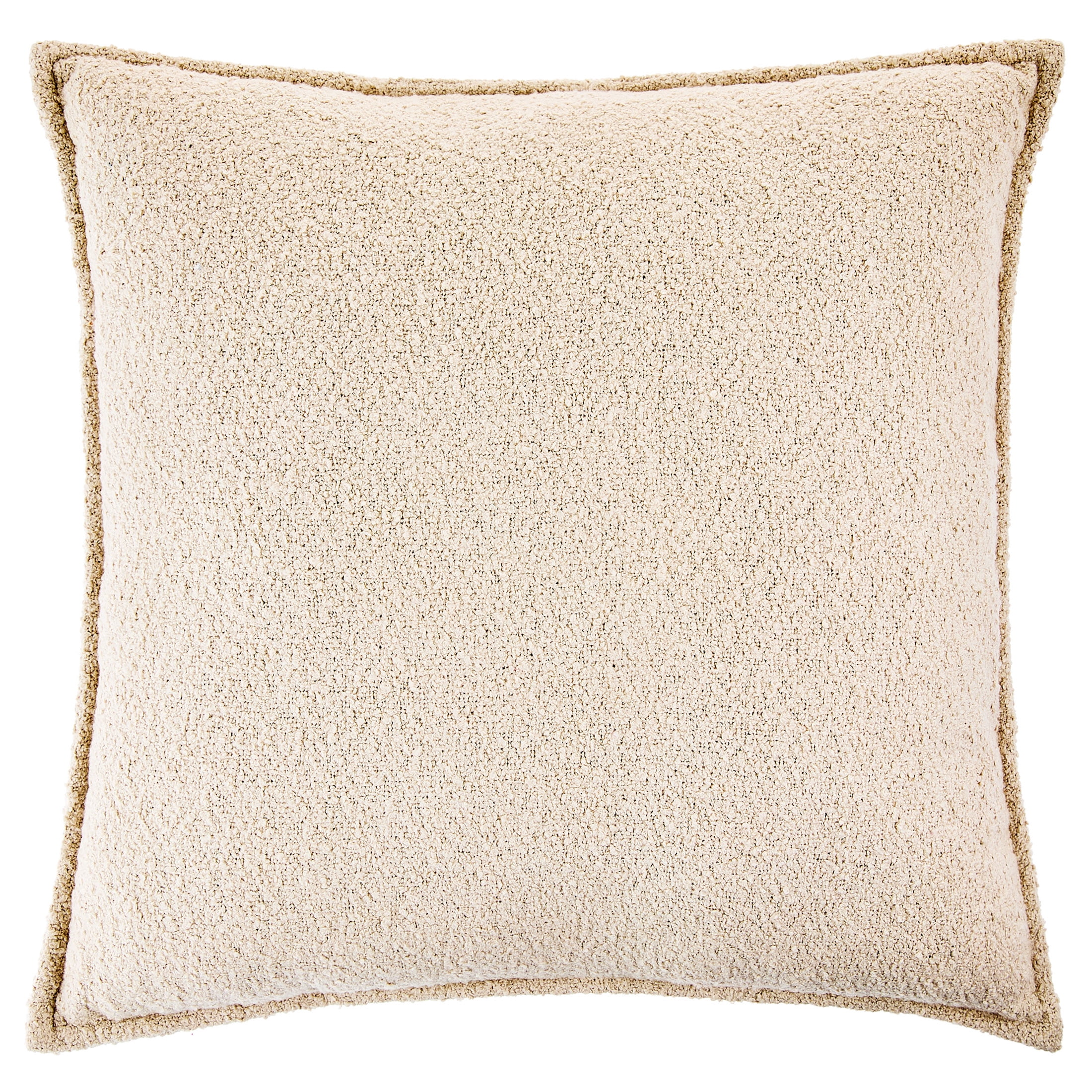 Mainstays 22" x 22" Beige Boucle Decorative Pillow