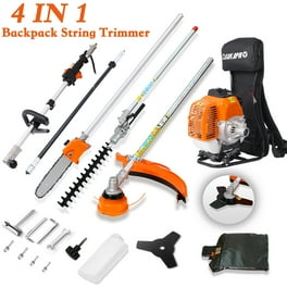 38.9CC 4 Cycle Gasoline Weed Eater Grass Trimmer with Straight Brush Cutter Shaft and Yard Edger Walmart