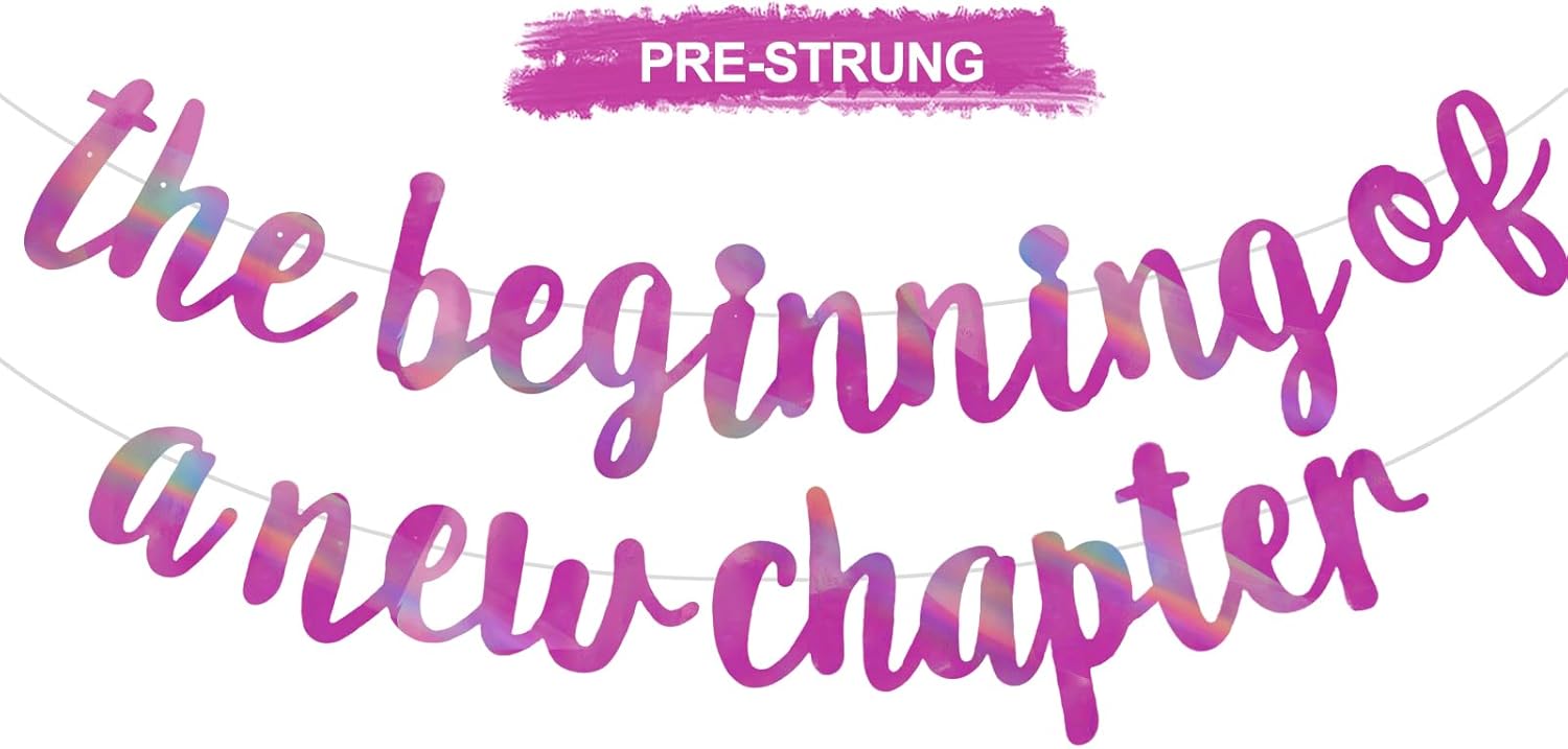 BEISHIDA Glitter Champagne The Beginning of A New Chapter Banner ...