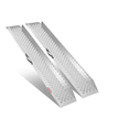 Ruedamann 2PC Shed Ramp, 5' Non-Slip Loading Ramp for Lawn Mower ...