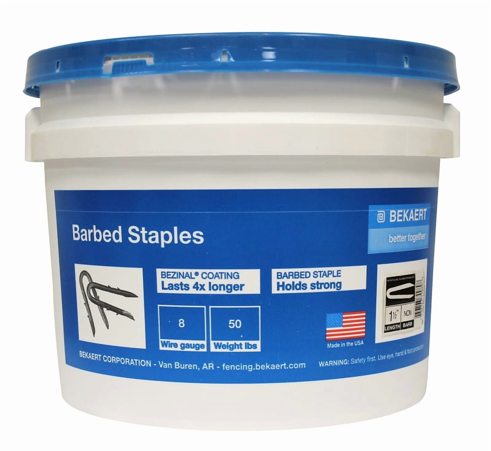 BEKAERT CORPORATION 147613 50LB 1.5" Fence Staple