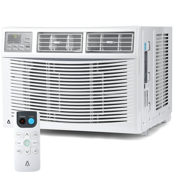 BEKAY 10000 BTU Air Conditioner Turbo Fast Cooling AC Unit with Remote/App Control Flexible Window Opening, Auto-Restart, 3 Cooling & Fan Speeds