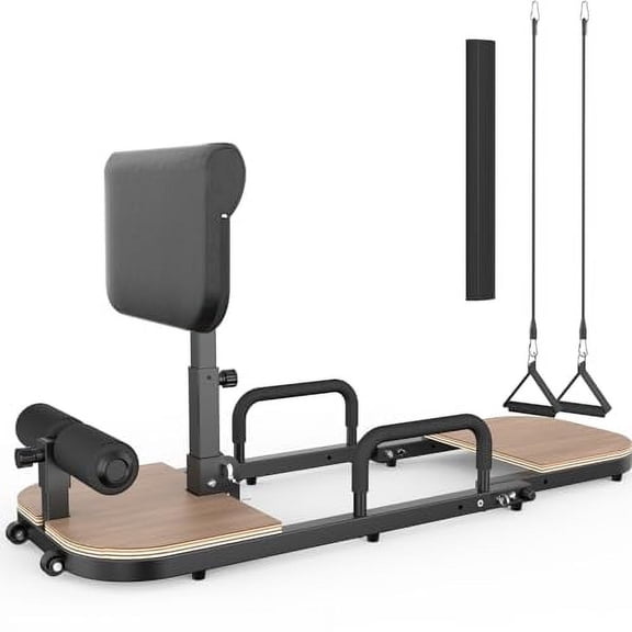 BEKING Sissy Squat Machine ,4-in-1 Deep Squat Machine ,Adjustable Hip Thrust Machine Glute Workout Equipment for Home Gym Use