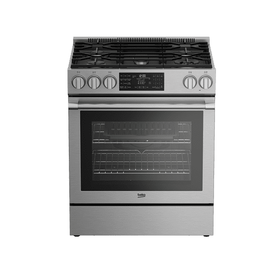 BEKO SLGR30532SS slide in gas range