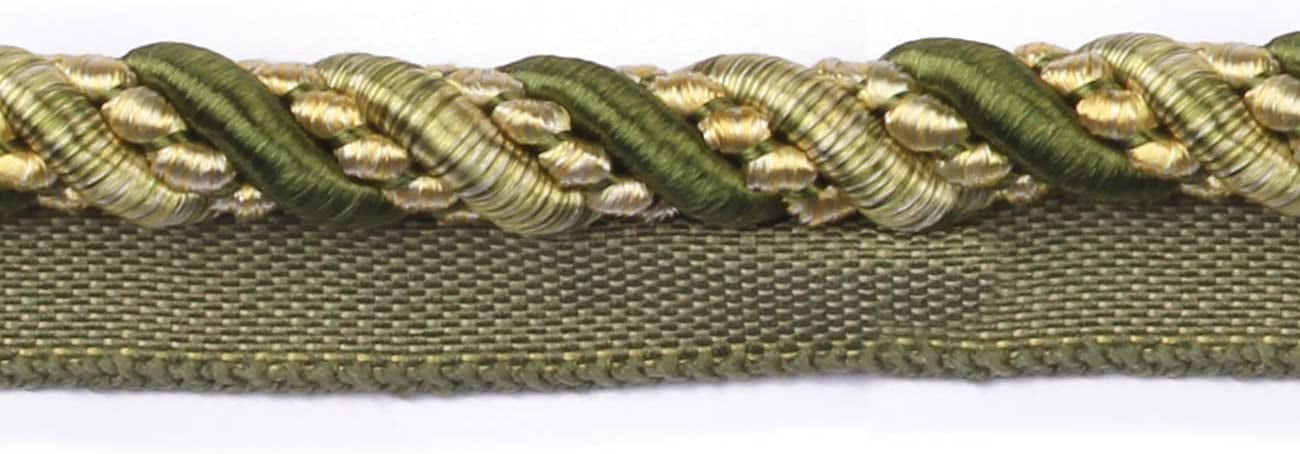 BEL AVENIR 9 Yard Rope Green 0.6cm Width Twisted Cord Trim DIY Sewing ...