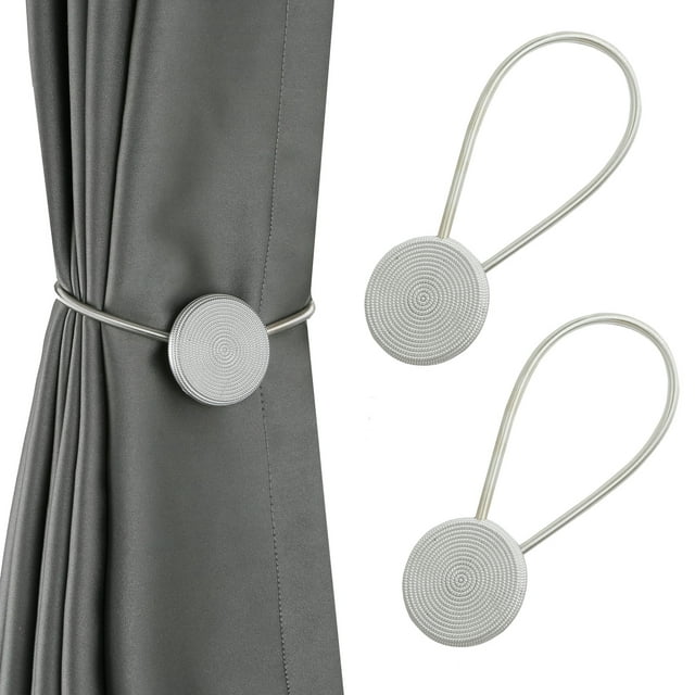 BEL AVENIR Holdbacks Tiebacks American Classic Home Decoration Silver ...